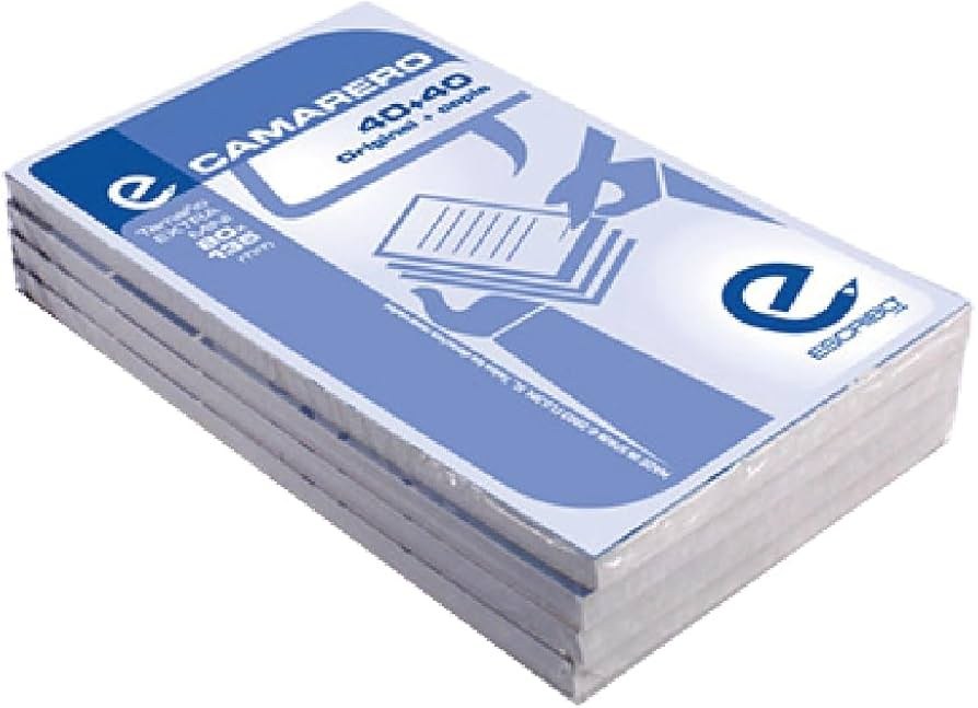 Bloc camarero 3 copias (12 uds)