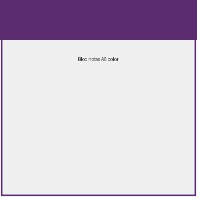 Bloc notas A6 color